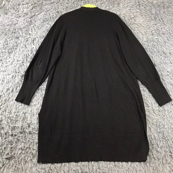 Eleven Eleven Women's Cardigan Sweater Black Size Large - Picture 2 of 10